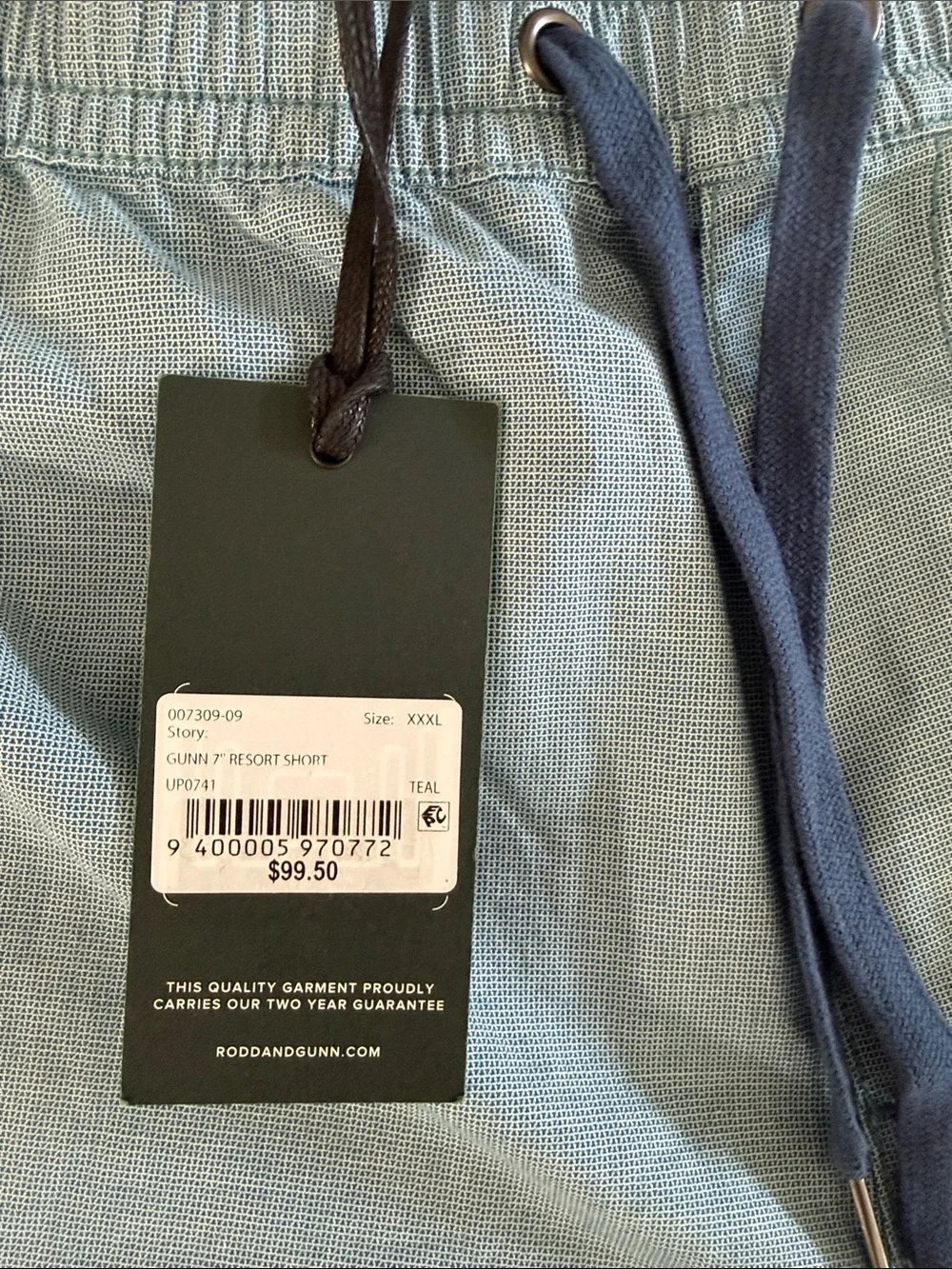 RODD& GUNN Light Blue Men's Swim Trunks
